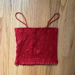 Red tank / tube top